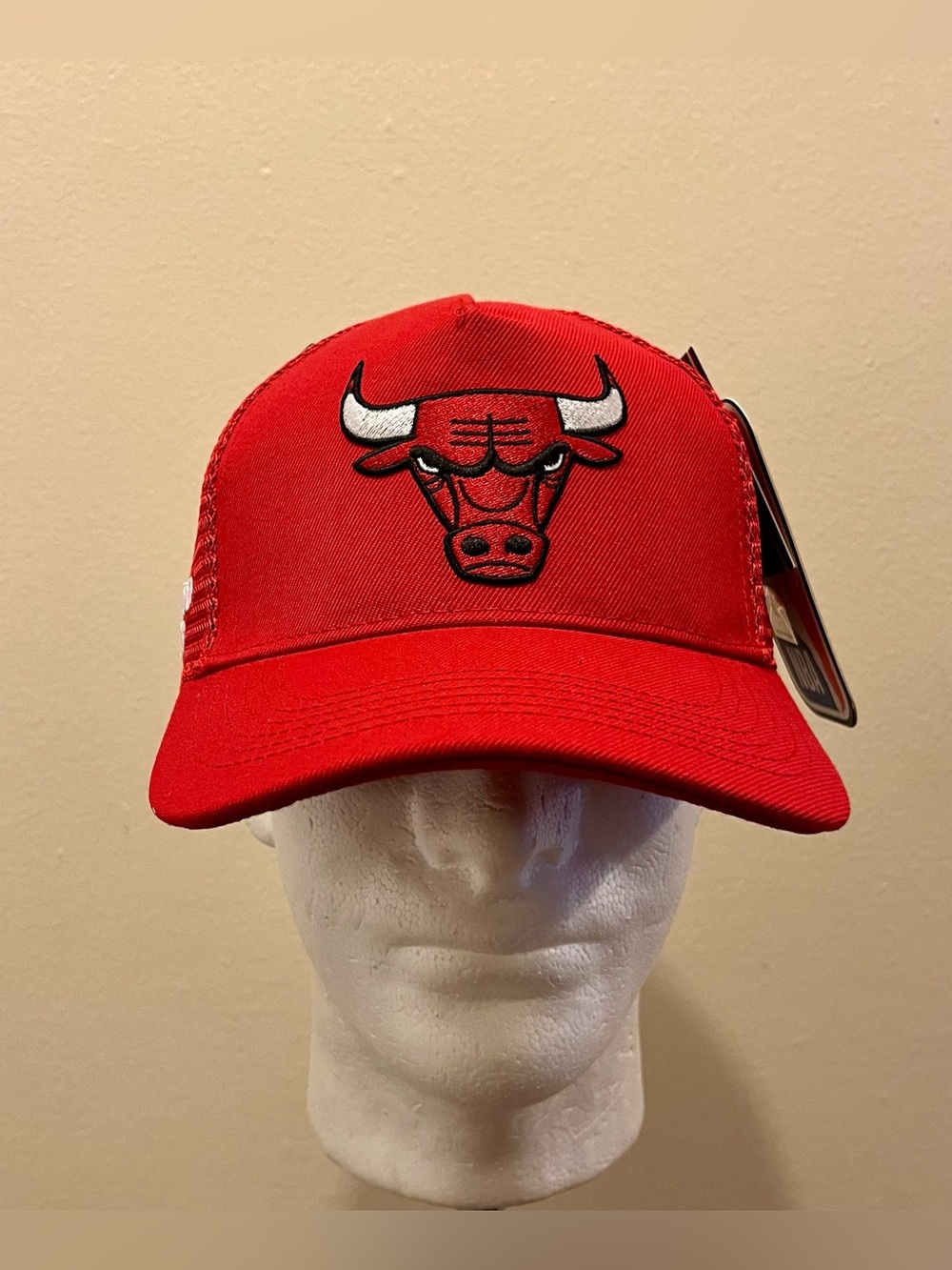 Pro Standard Chicago Bulls Red Mesh Snapback Hat Officially Licensed NBA
